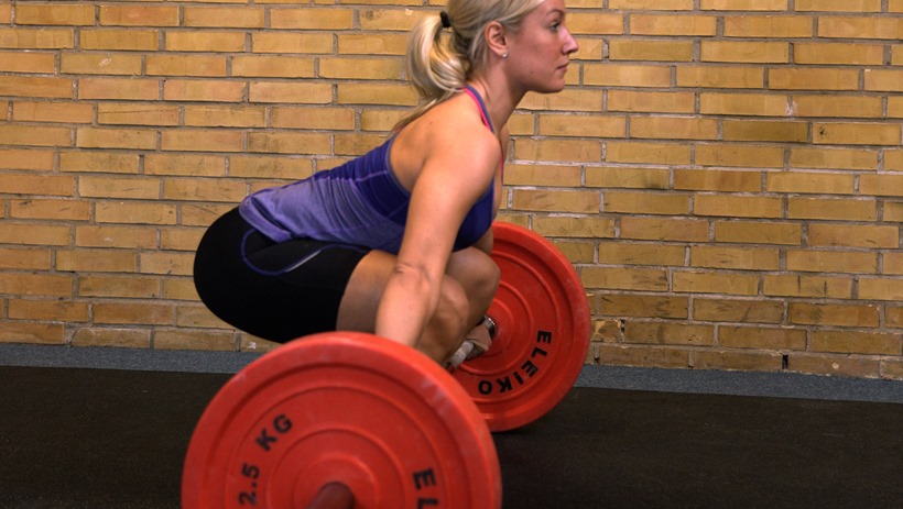 Råtræk (Power snatch)